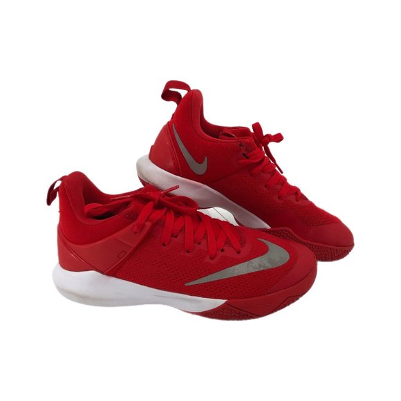 Nike Red Athletic Shoes | Lace-up, Round Toe, Size 8.5 main image 4